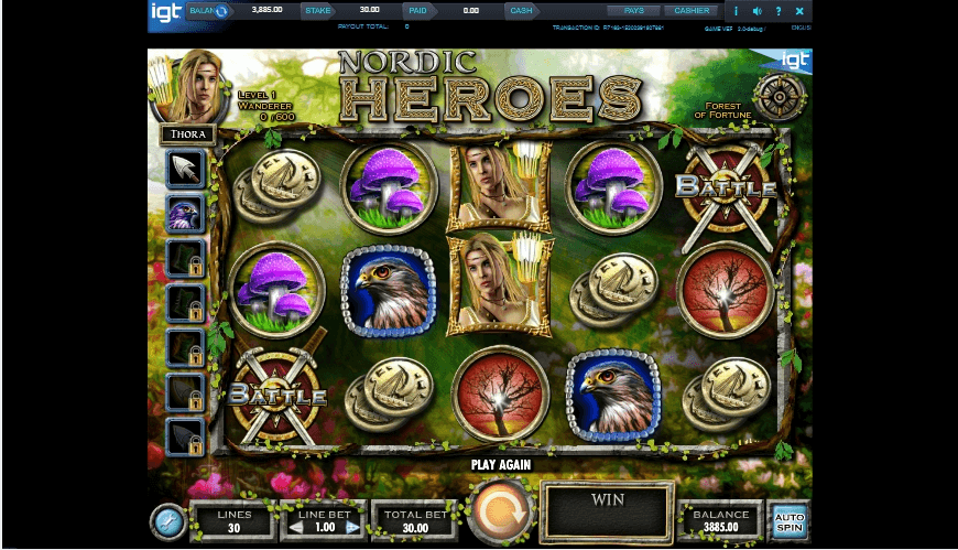 Nordic Heroes slot play free
