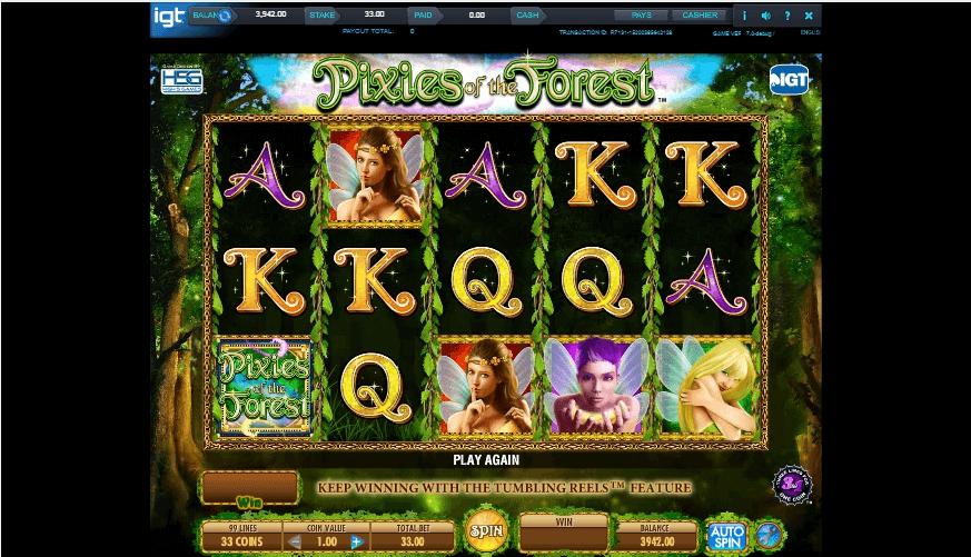 Pixies of the Forest slot play free