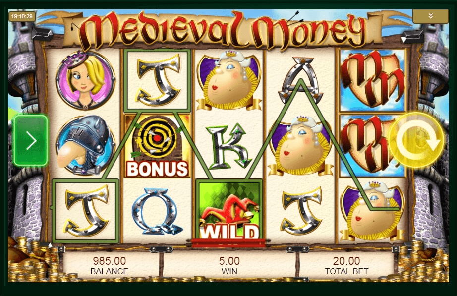 Medieval Money slot play free