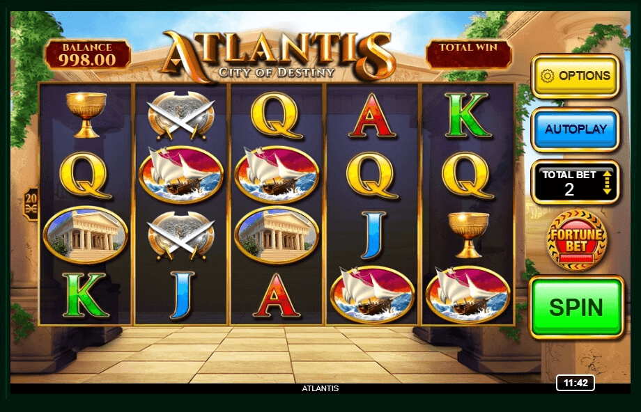 Atlantis: City of Destiny slot play free