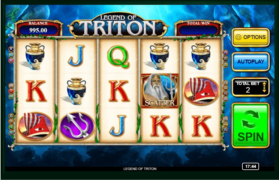 Legend of Triton slot play free