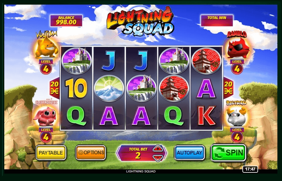Lightning Squad slot play free