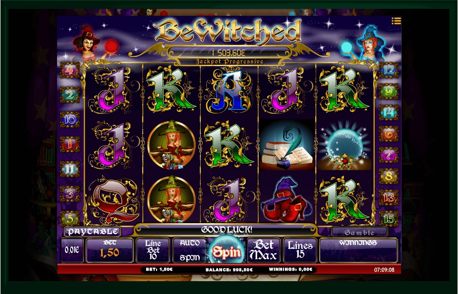 Bewitched slot play free