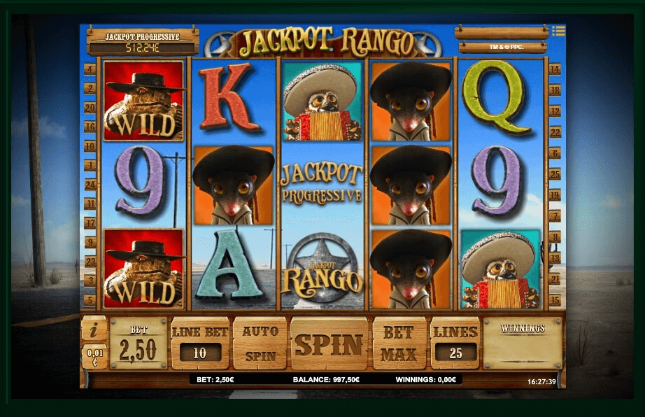 Jackpot Rango slot play free