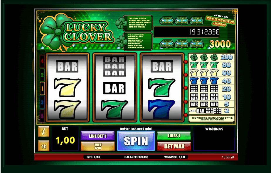 Lucky Clover slot play free