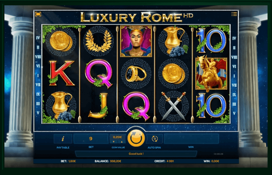 Luxury Rome slot play free