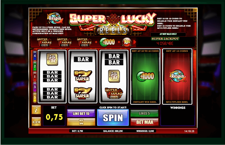Super Lucky Reels slot play free