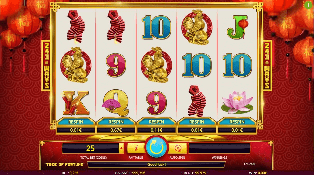 Tree Of Fortune Slot Machine