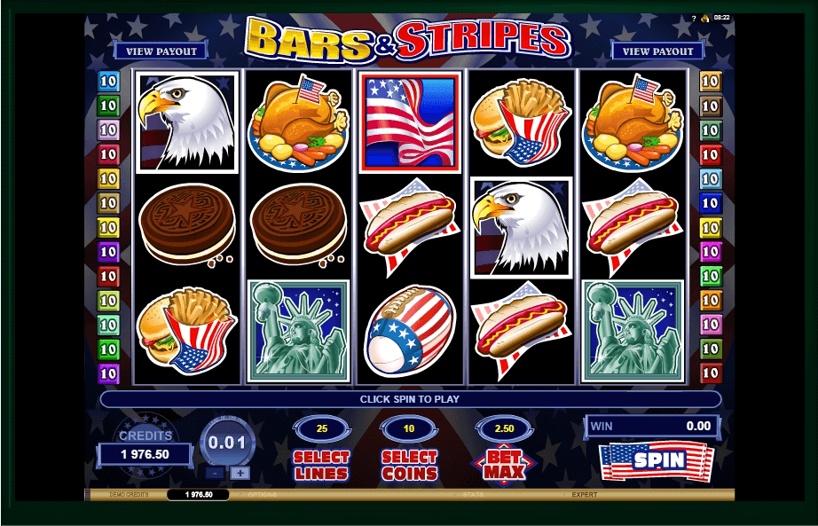 spins and stripes slot