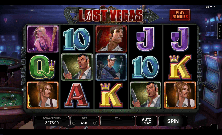 Lost Vegas slot machine