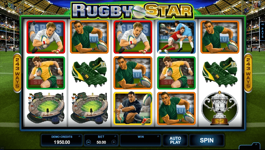 Rugby Star slot play free