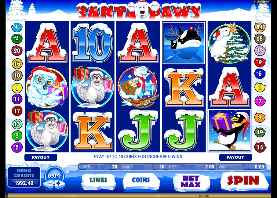 Santa Paws slot play free