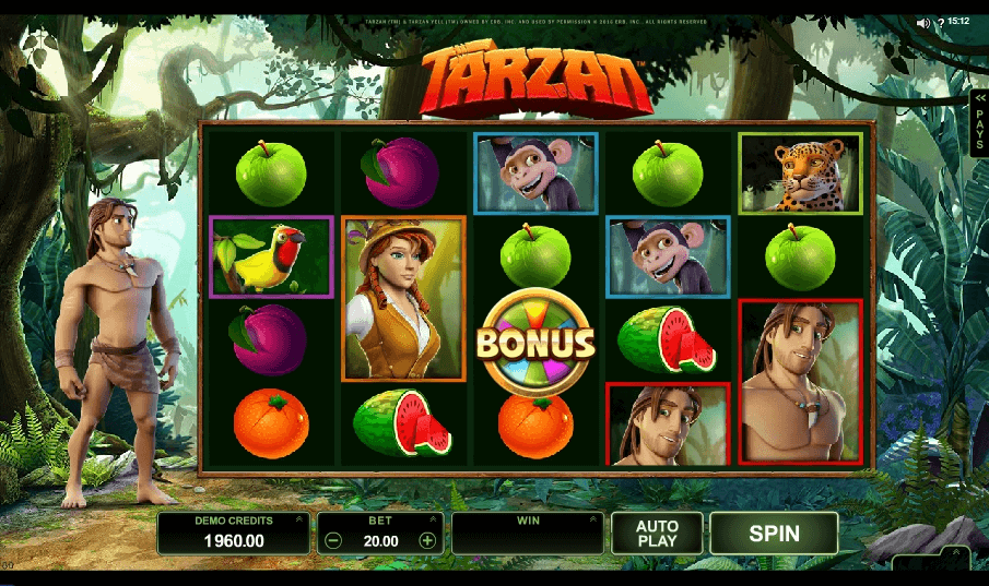 Tarzan slot play free