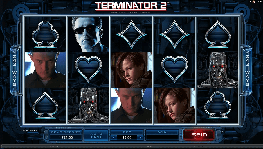 Terminator 2 slot play free