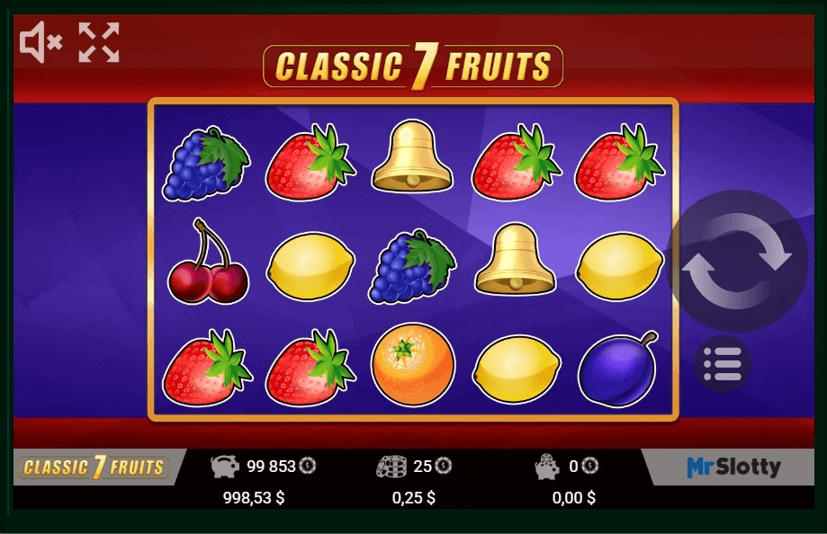 Classic 7 Fruits slot play free