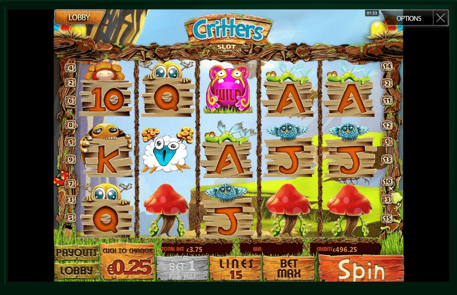 Critters slot play free