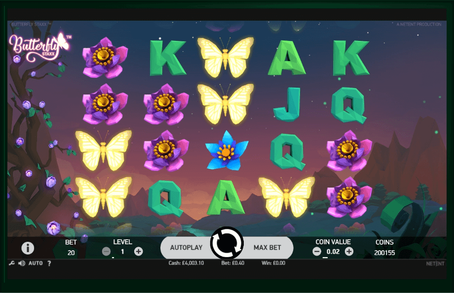 Butterfly Staxx slot play free