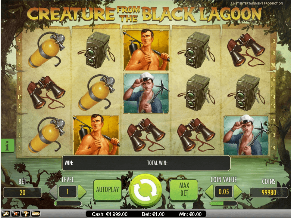 Creature From the Black Lagoon slot play free