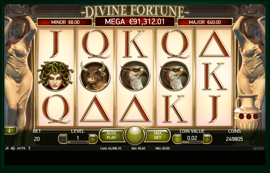 Divine Fortune slot play free