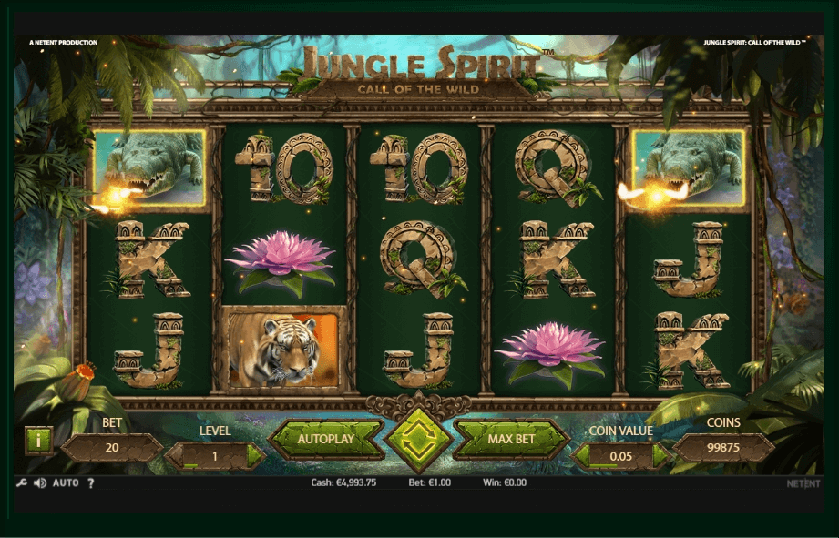 Jungle Spirit: Call of the Wild slot play free
