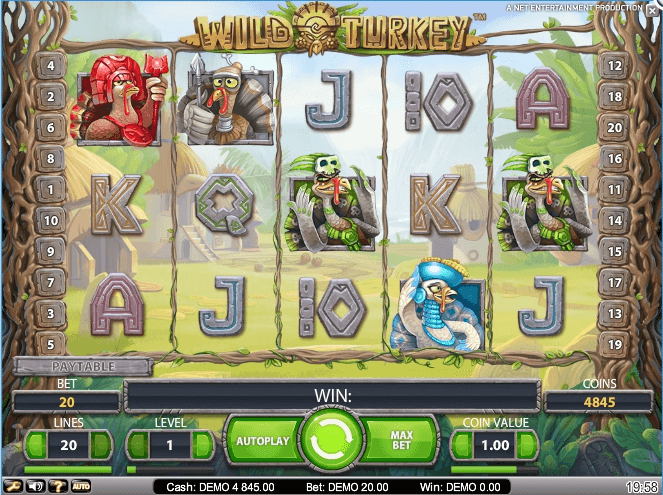 Wild Turkey slot play free