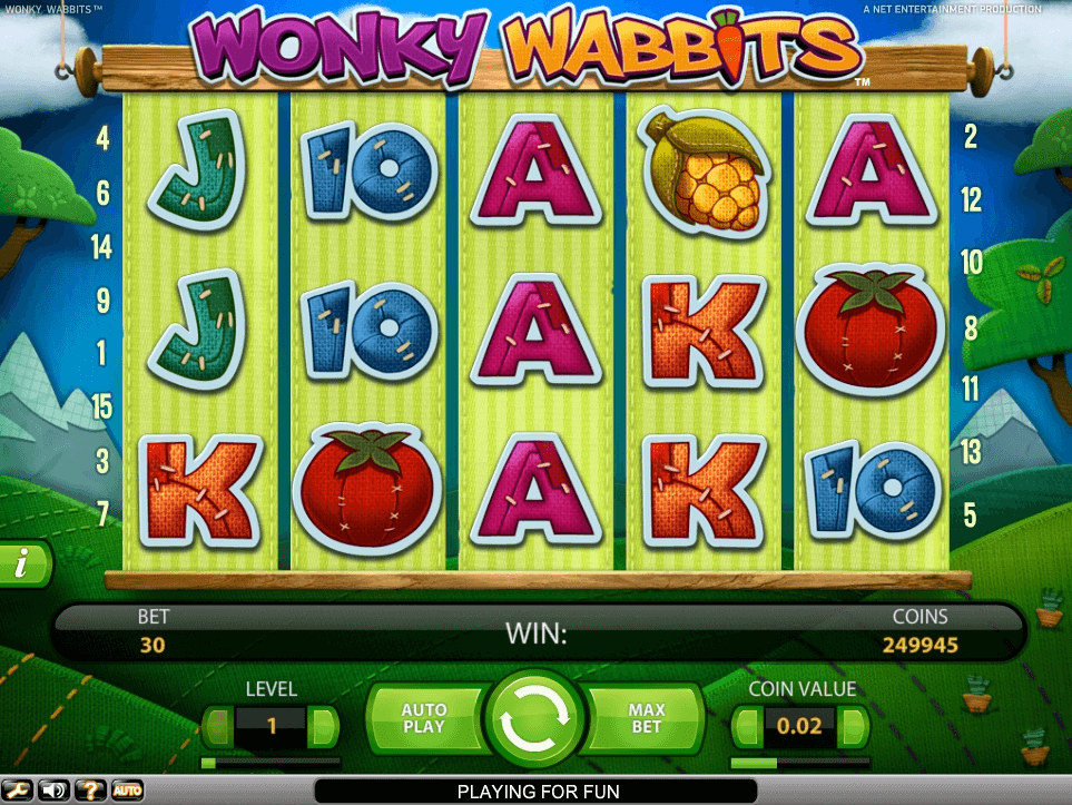 Wonky Wabbits slot play free
