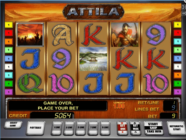 Attila slot play free