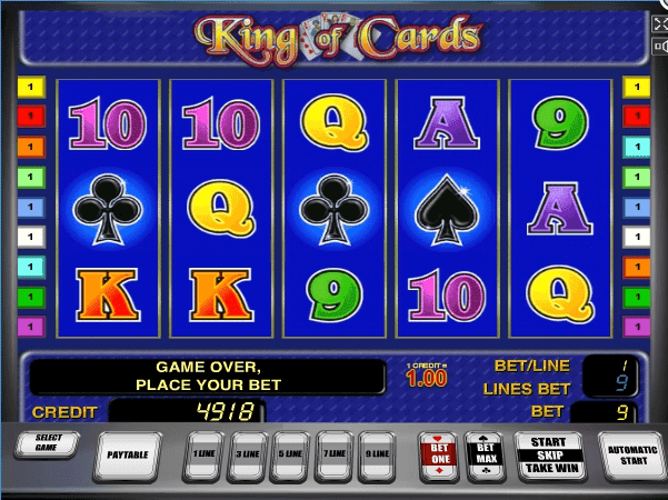 King of Cards slot play free