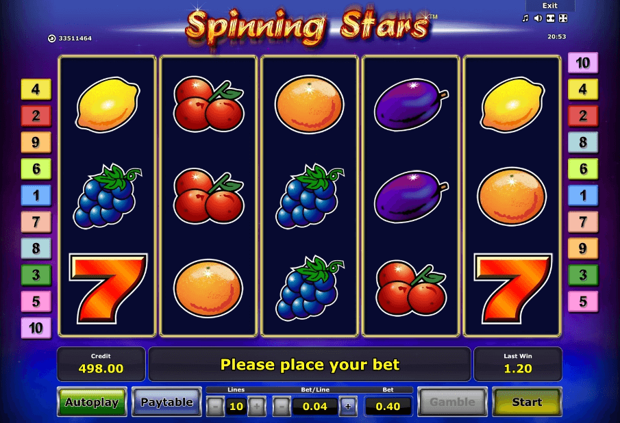 Spinning Stars slot play free