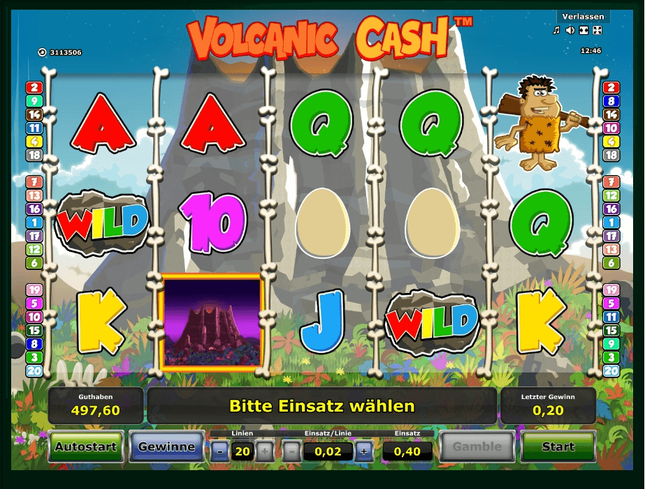 Volcanic Cash slot play free