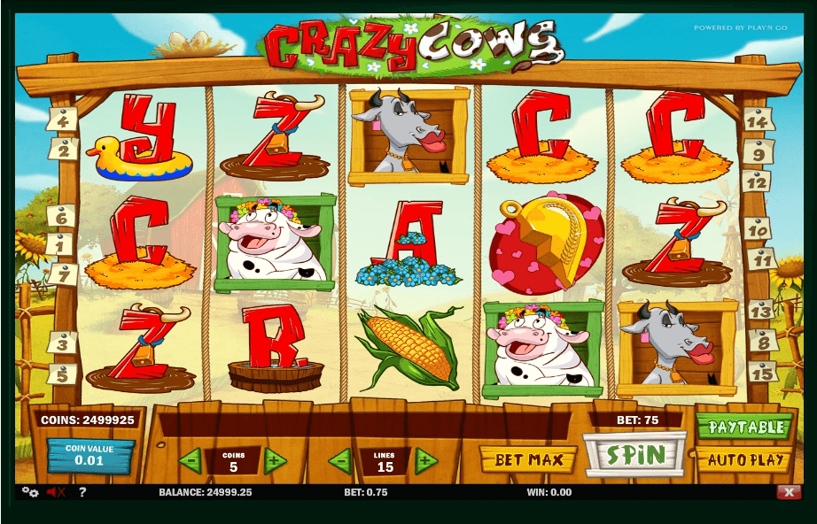Crazy Cows slot play free