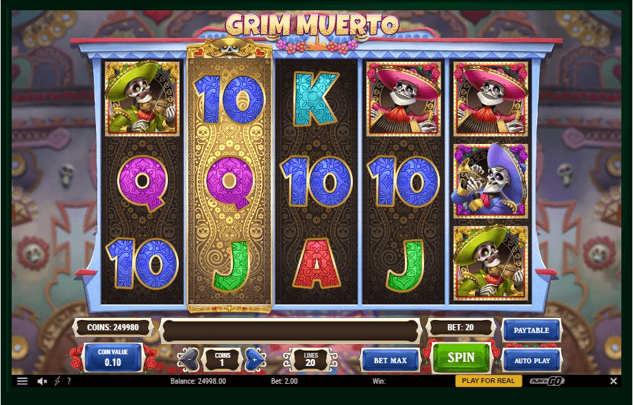 Grim Muerto slot play free