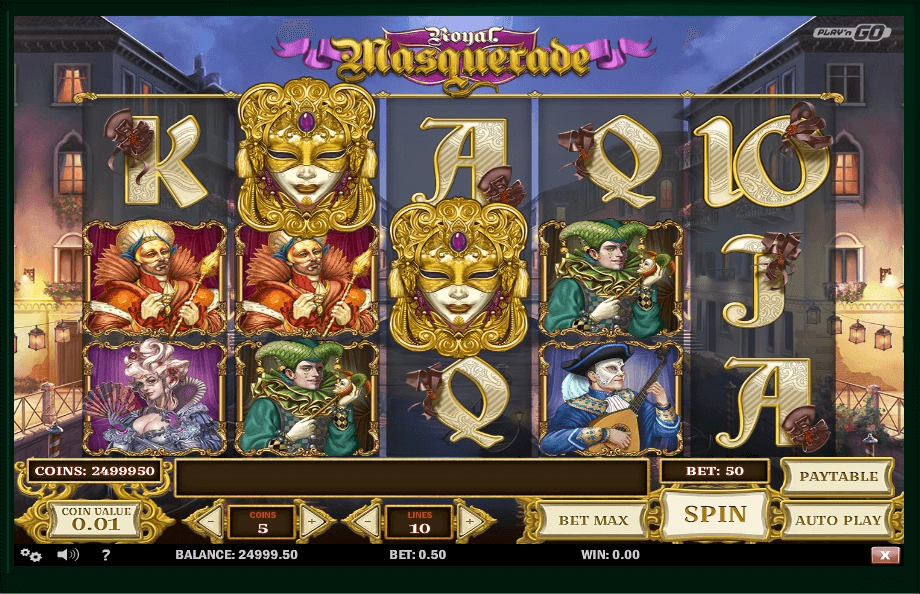 Royal Masquerade slot play free