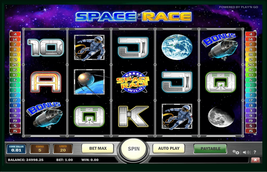 Space Race slot play free