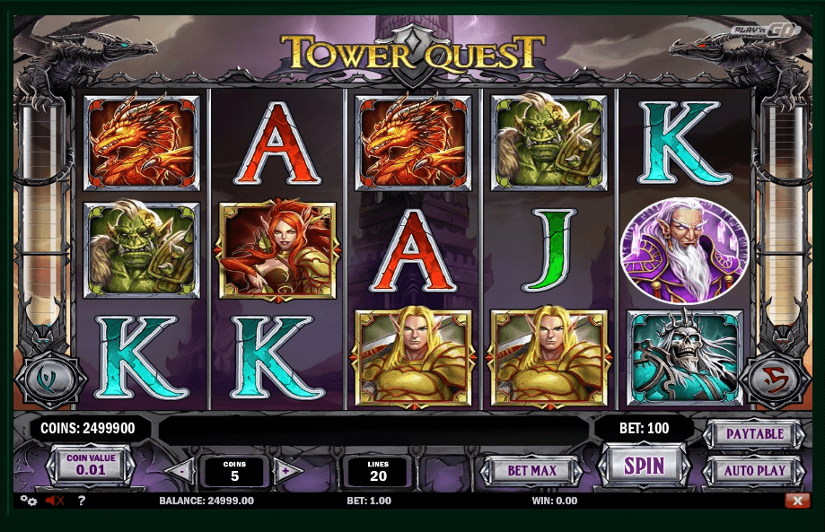 Tower Quest slot play free