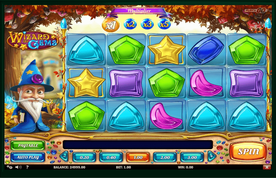 Wizard of Gems slot play free