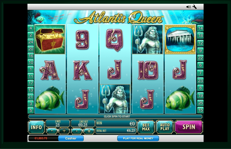 Atlantis Queen slot play free