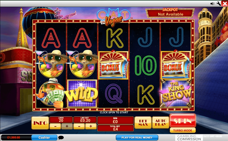 Cat In Vegas slot play free