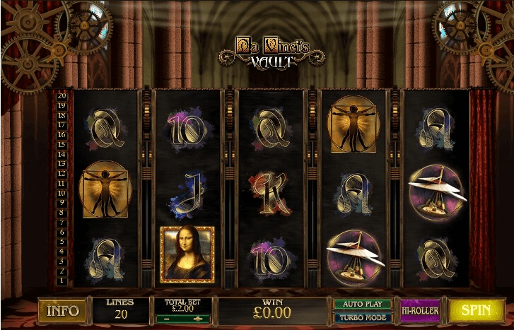 Da Vincis Vault slot play free