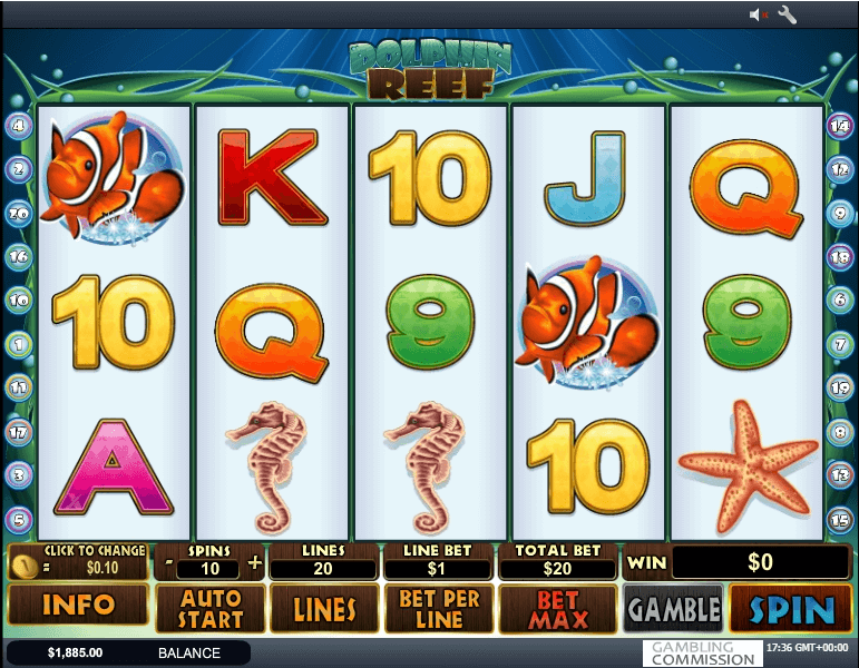 Dolphin Reef slot play free