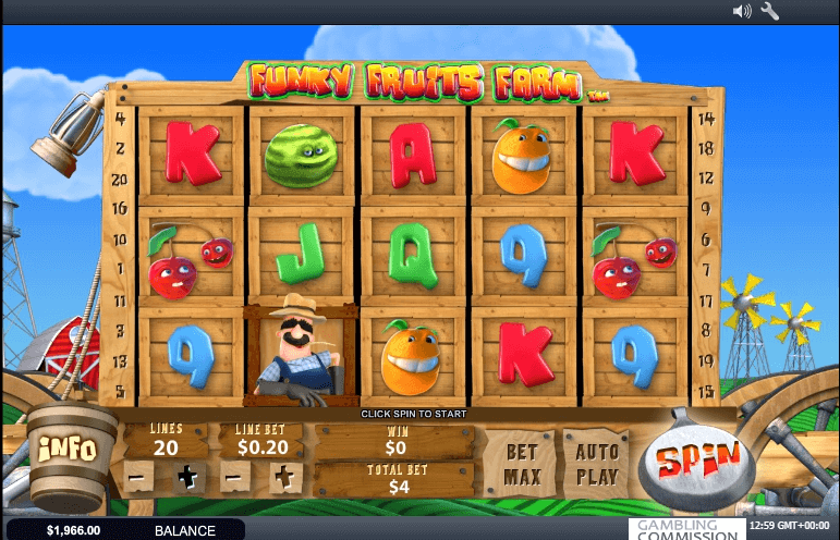 Funky Fruits Farm slot play free