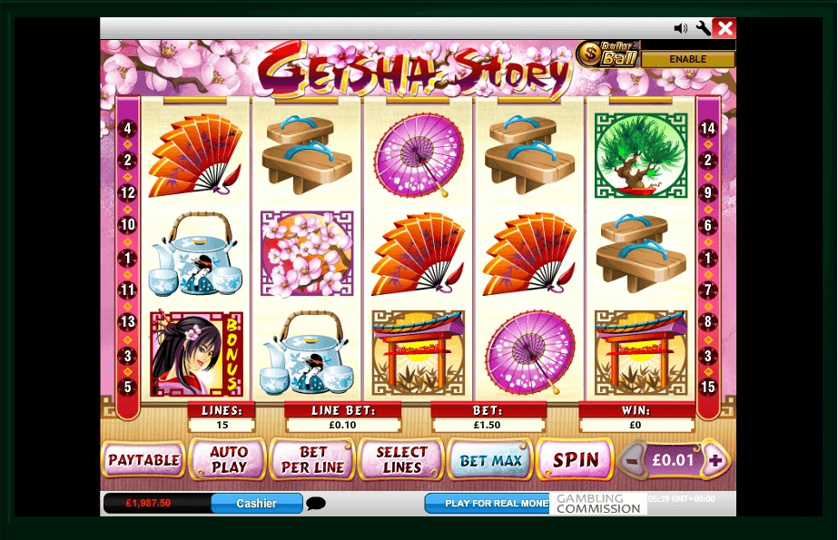 Geisha Story slot play free