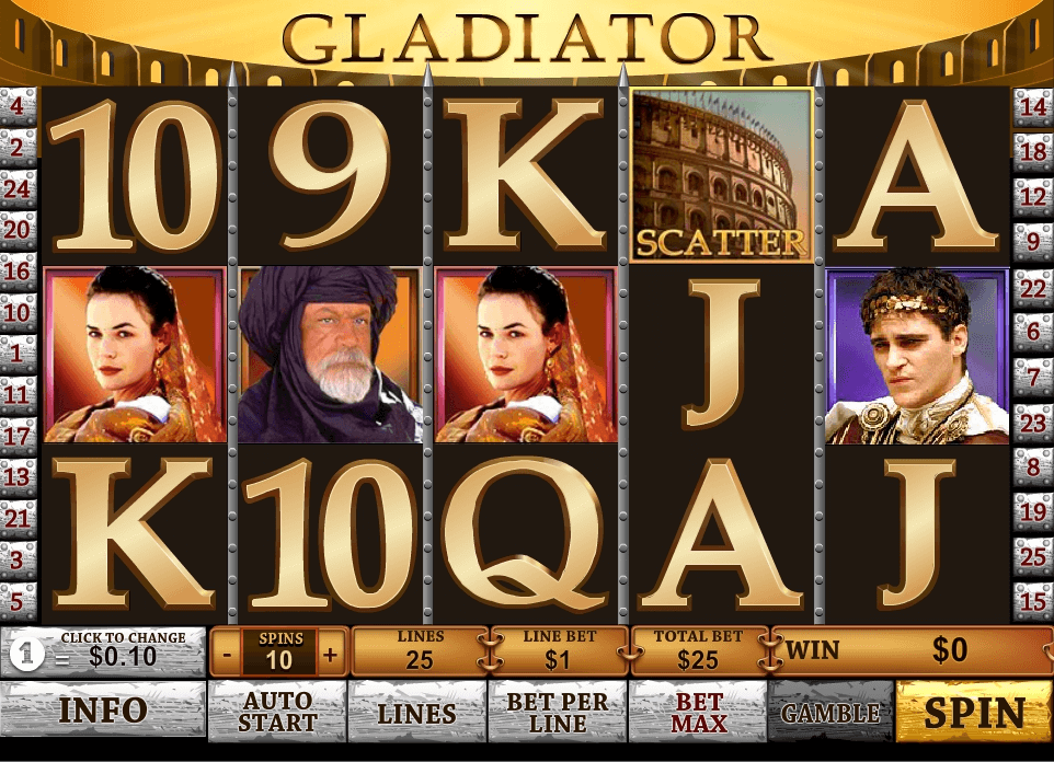 Gladiator slot play free