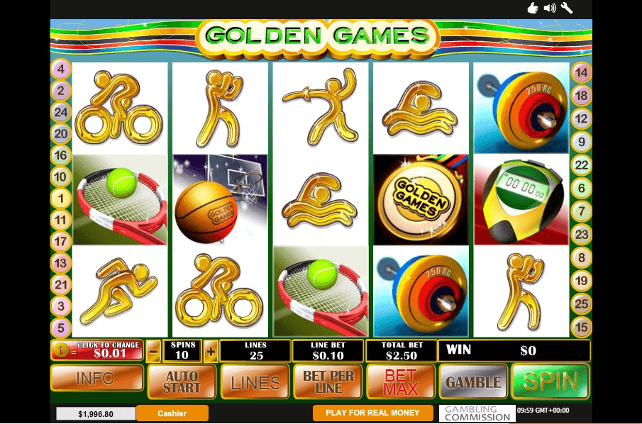 Golden Games slot play free