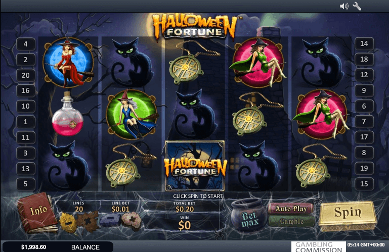 Halloween Fortune slot play free