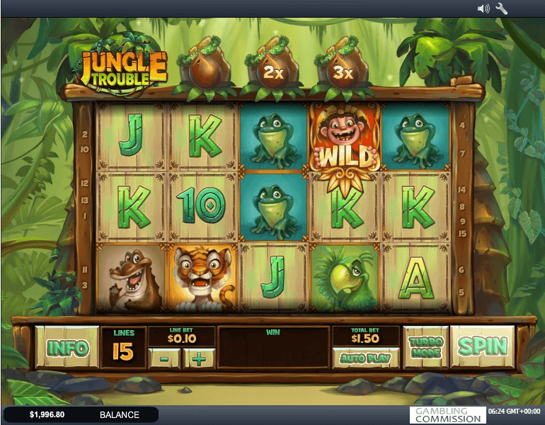Jungle Trouble slot play free