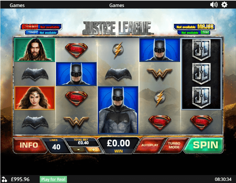 Justice League slot play free