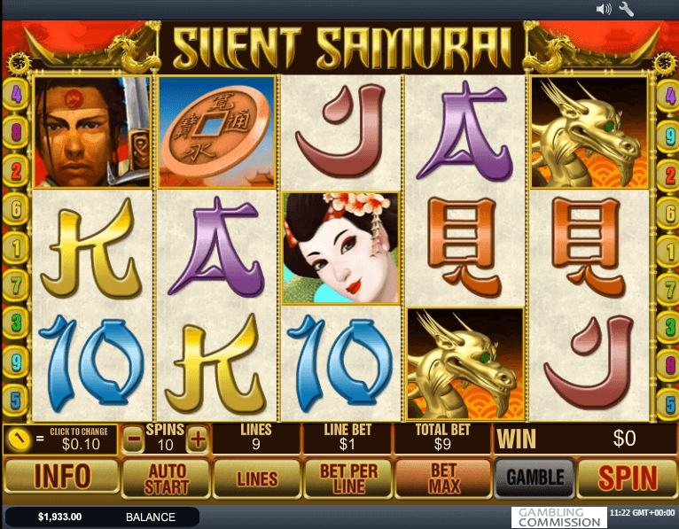 Silent Samurai slot play free