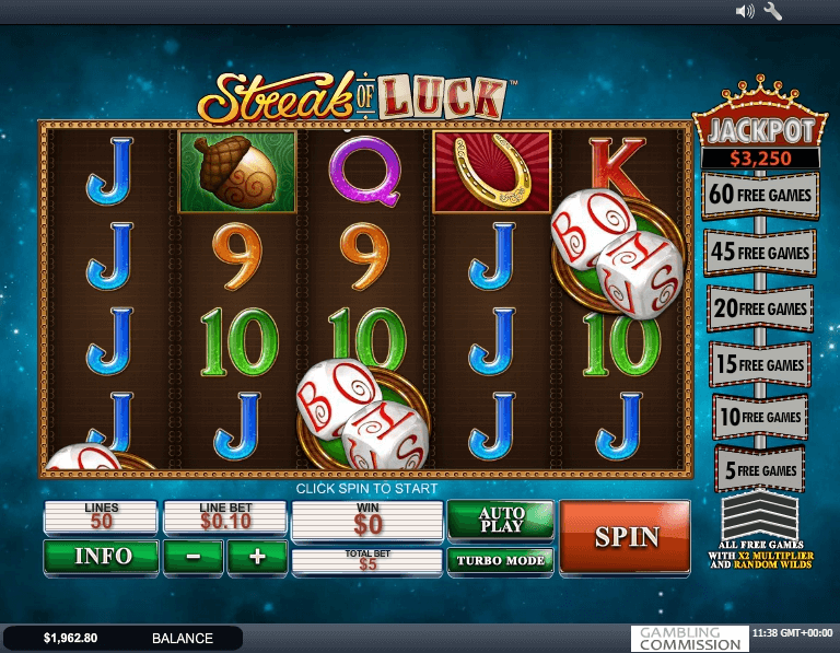 Streak of Luck slot play free