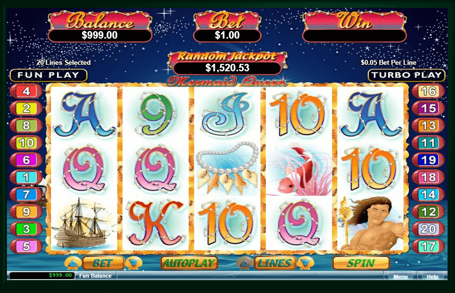 Mermaid Queen slot play free